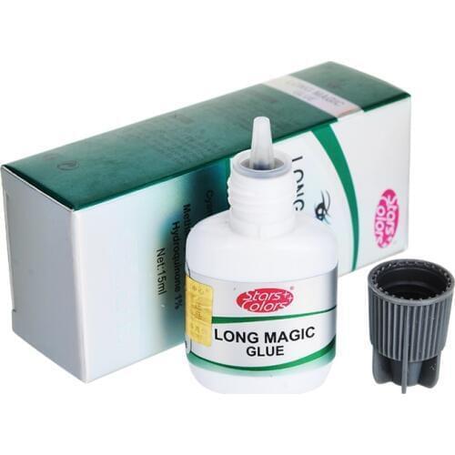 Stars Colors long lasting 40 days False Eyelash Glue 15ml Professional Individual Eyelashes Extension Glue Low Odor Low Irritant