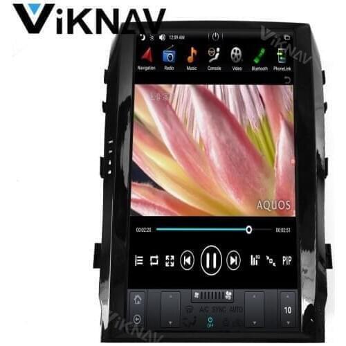 Auto 17 inch For-TOYOTA LAND CRUISER LC200 2008-2015 Car GPS naviagtion auto DVD player radio multimedia player vertical screen