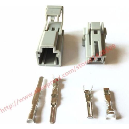 10 Set 6098-0240 6098-0239 kit Sumitomo 2 Pin male female car auto connector for Nissan Honda trunk lock plug