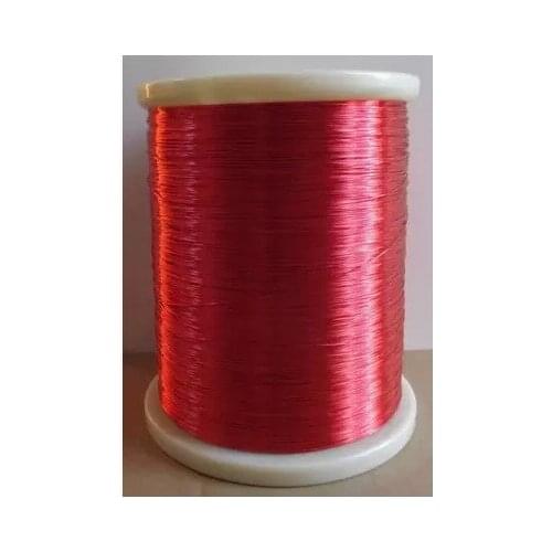 Free shipping Red Magnet Wire 0.21mm Enameled Copper wire Magnetic Coil Winding 500 m