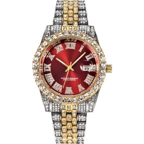 Gold Silver Women Watches Luxury Designer Diamond Watches For Women Stainless Steel Quartz Wrist Watches Relojes Para Mujer