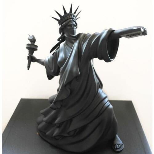 Modern Art Statue of Liberty Throw Torch Riot of Liberty Fine Art London Art Fair Resin Sculpture Home Decor Best ornament