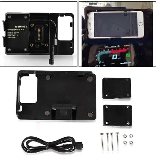 Mobile Phone Navigation Bracket USB Charging Support Mount For Honda CRF1000L CRF1000 Africa Twin CRF 1000L 2016 2017 2018