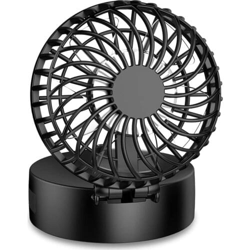 EasyAcc Necklace Fan Mini Portable Outdoor Fan with 2600mAh Rechargeable Battery 3 Setting 180° Rotating Adjustment Cooling Fan