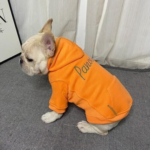 French Bulldog Clothes Winter Pug Coat Dog Hoodies Cat Pomeranian Poodle Bichon Schnauzer Clothing Dropship Pet Outfit Costumes