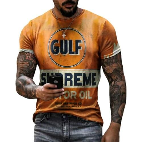 Mens short-sleeved T-shirt youth sports digital printing shirt quick-drying European and American 3DT new