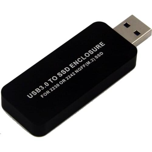 USB3.0 to NGFF hard disk box USB3.0 in-line portable NGFF M.2 SSD mobile hard disk box