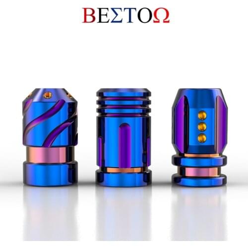 Motorcycle/Bicycle/Electric Vehicle/Car Auto General Air Nozzle Core Cap Aluminum Alloy Mouth Cap for Yamaha BWS RSZ CYGNUS-X S