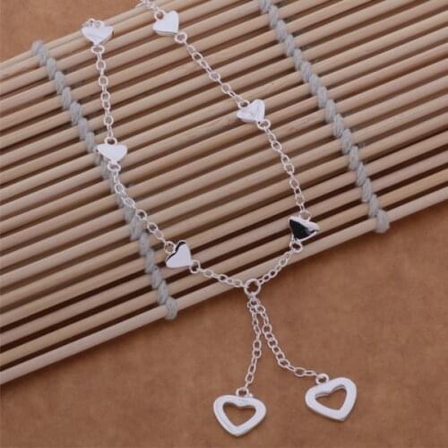 Wholesale High quality silver plated Fashion jewelry Bangles bracelet WB-153