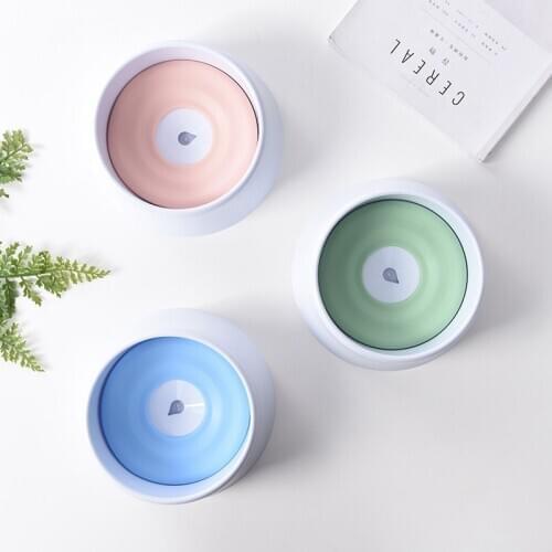 Pet Water Drinker Plastic Made Floating Not Wetting Mouth Puppy Cat Bowl Anti-splash Water Dog Drinking Bowl Pet Products