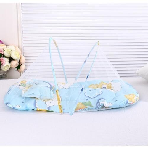 Baby Crib Netting Portable Foldable Baby Bed Mosquito Net Polyester Newborn Sleep Bed Travel Bed Netting Play Tent Children