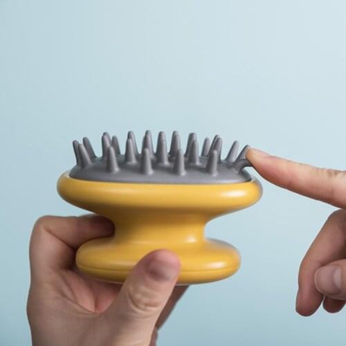 Silicone Head Scalp Massage Shampoo Hair Washing Comb Handheld Head Scalp Massage Shampoo Hair Washing Comb