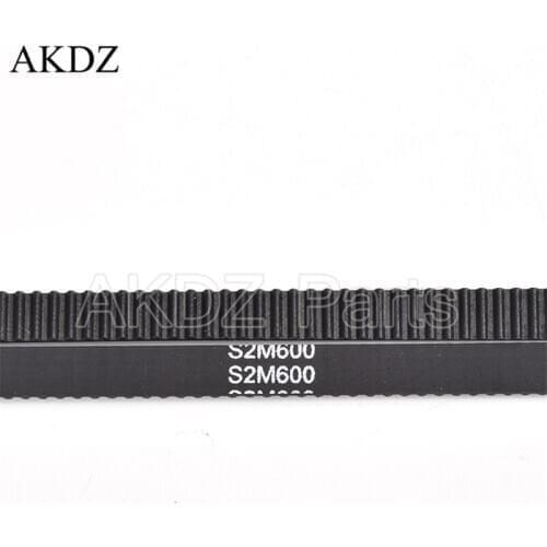 S2M Synchronous Timing belt Pitch length 600 width 6mm/9mm Teeth 300 Rubber closed S2M timing belt