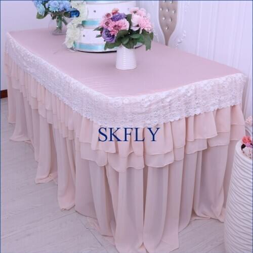 SKFLY Lace Tablecloths On The Table