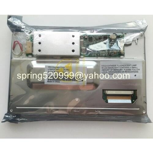 TPO Display LTE072T-4404-3 CN-PKS 12V screen Active Martrix Module for Peugeot car DVD GPS navigation audio systems 5pcs/lot