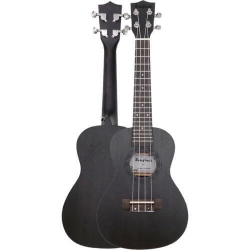 23 inch Concert Ukulele Black Mini Hawaii Guitar 4 String Mahogany High Quality Ukulele Beginner Gift Musical Instrument UK302