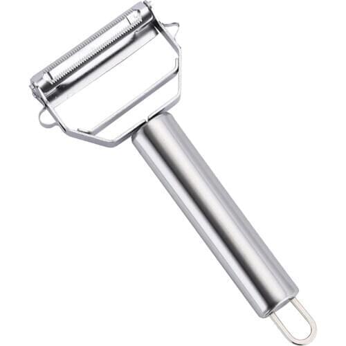 Hot Sale Stainless Steel Potato Cucumber Peeler Double Planing Vegetables Fruit Peeler Carrot Grater Tools