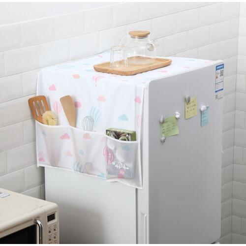 Waterproof Refrigerator Covers Fridge Dust Cover Multi-Purpose Washing Machine Top Cover For Home Decoration Kitchen Products