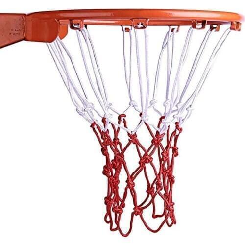 1pcs High Quality Durable Standard Size Nylon Thread Sports Basketball Hoop Mesh Net Backboard Rim Ball Pum