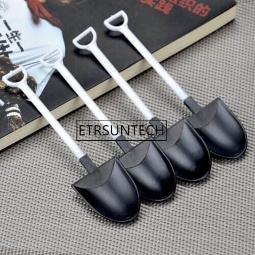 100pcs Disposable Dessert Cake Scoop Shovel Mini Ice Cream Spoon Pudding Dessert Spoons Party Supplies