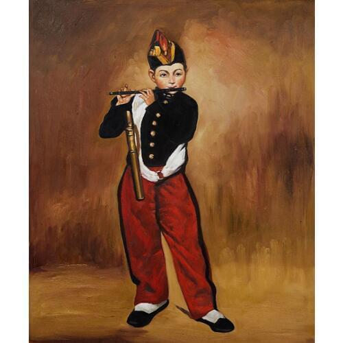 The Fifer by Edouard Manet Abstract Painting Figure Canvas Art Wall Decoration Oil Painting Handpainted
