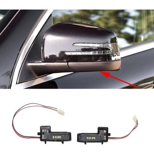Auto Left Right Side Mirror Lamp Turn Signal Light For Mercedes-Benz GL W164 2009-2016 M G R Class W166 2010-2015