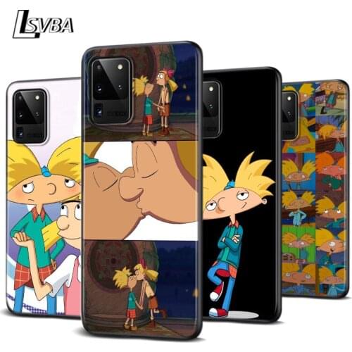 Cartoon Hey Arnold For Samsung Galaxy M31 M10 M10S M20 M21 M30 M40 M60S Note 20 10 9 8 S6 Plus Ultra Lite Phone Case