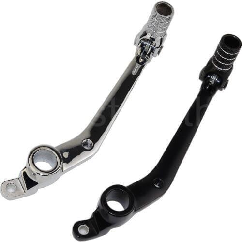 Black Chrome Motorcycle Motor Aluminum Rear Brake Shift Pedal Lever For Yamaha YZF R1 2002 2003 YZFR1 YZF-R1 02 03