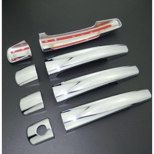 For Toyota ProAce 2007-2015 ABS Car Styling Chrome Side Door Handle Cover Trim 2008 2009 2010 2011