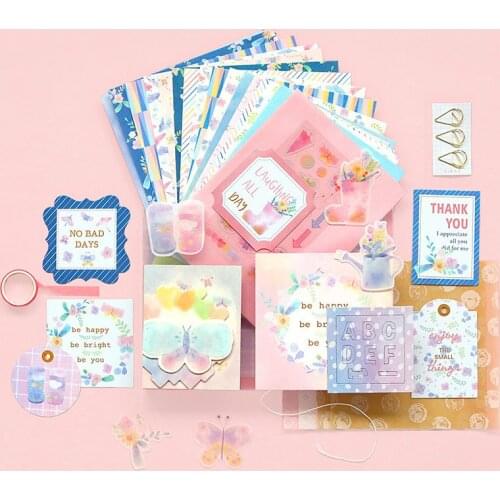 Fromthenon diary Journal Stickers Set 118pcs/pack Planner Scrapbooking Background Decoration Cards Sticky Notes Accessories