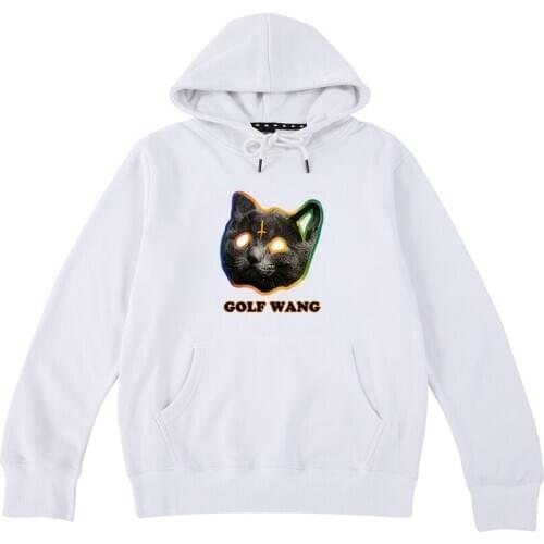 Golf Wang 3D cat Tyler The Creator funny OFWGKTA Skate Flower boy Hoodies Sweatshirts men women unisex Cotton