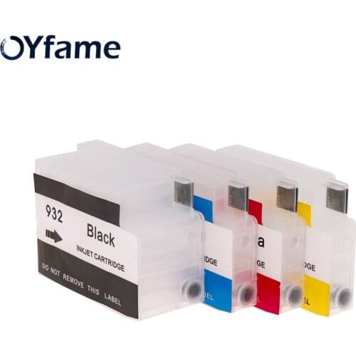 OYfame For HP 932 933 Ink Cartridge For HP 932XL 933XL Cartridge With ARC Chip For HP Officejet 7110 7612 6700 6100 6600 7610