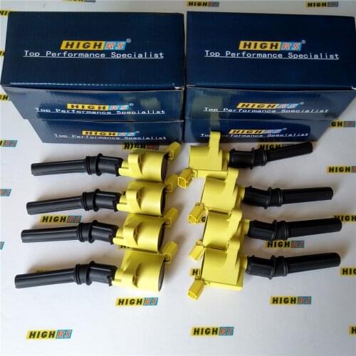 Ignition coils coil pack for Ford E150 5.4L 4.6L E250 E-250 E-350 F250 F350 F450 F550 F-550 F-250 F-350 LINCOLN NAVIGATOR E-450