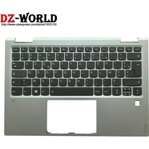 French Backlit Keyboard with Shell C Cover Palmrest Upper Case for Lenovo Ideapad Yoga 720-13IKB Laptop 5CB0N67823