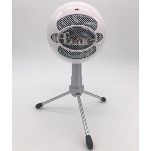Blue Snowball iCE condenser computer recording microphone for capturing vocals,music,podcasts,gaming,with tripod desktop stand
