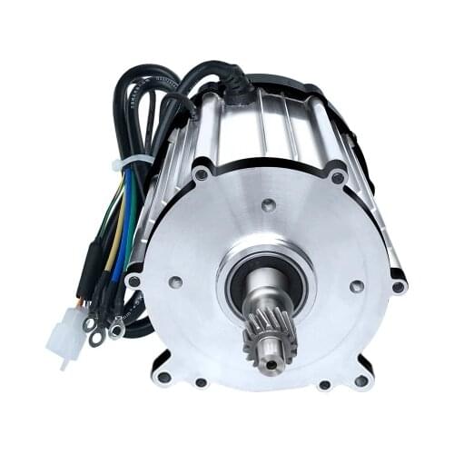 DC48V/60V/72V 1500W 3200rpm Small DC magnetic brushless motor / differential motor / electric scooter motor