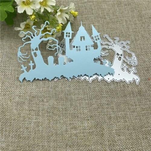 Tree house decoration card Metal Cutting Dies Stencils For DIY Scrapbooking Decorative Embossing Handcraft Die Cutting Template