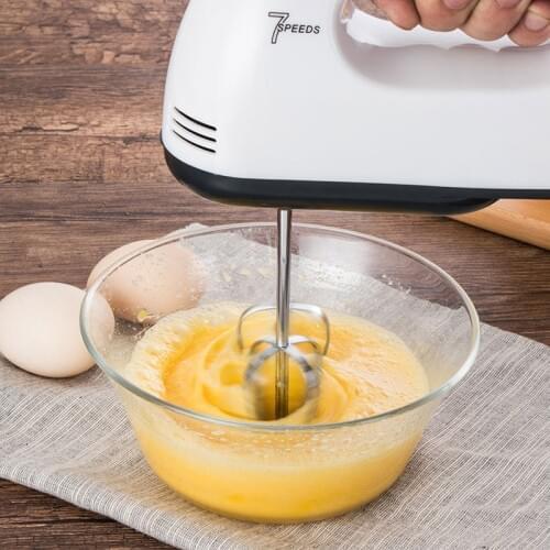 Multifunctional Mini 7 Speed Manual Electric Handheld Mixer Egg Beater Automatic Cream Food Cake Baking Dough Mixer Food Blende