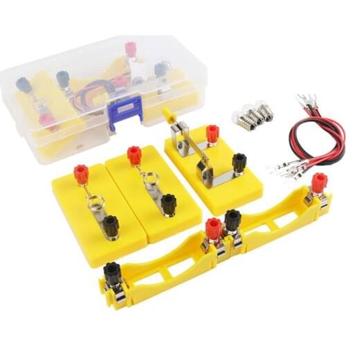 Physics Science Kit Puzzle Practical Ability DIY Physics Science Lab Basic Circuit Learning Starter Kits Variety Experiment