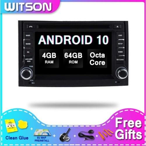 DE Stock ! WITSON Android 10.0 Touch Screen Car Radio GPS For HYUNDAI H1 Car Radio Multimedia Player 4GRAM 64GBROM