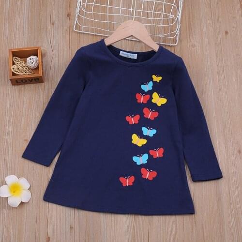 Autumn New Long Sleeved 2020 New Years Costume For Children Childrens Clothing Dress For Girl