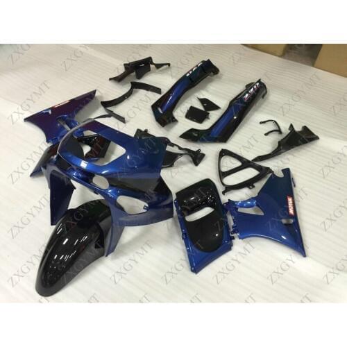 Full Body Kits Zzr400 1993 - 2007 Blue Black Fairing Zzr400 01 02 Full Body Kits Zzr 400 97 98
