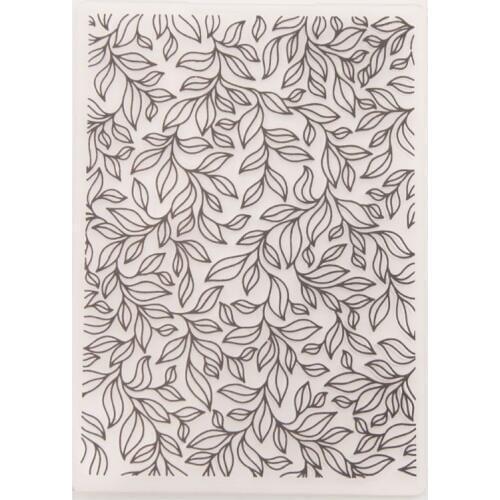 Plastic Embossing Folder Template DIY Scrapbook Photo Album Card Craft Tree Leaves-S001