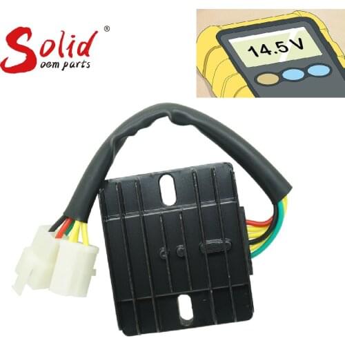 Motorcycle Brand New Voltage Regulator DC Rectifier for CBT 125 CG150 CG200 CG250 Engine ZTT200 CG 200 250cc SMASH 6 CABLES