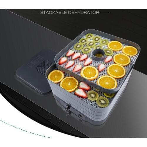 Fruit Dryer Household Food Dehydrator 5-layers Food Dryer Pets Food Making Machine ECB52B-C