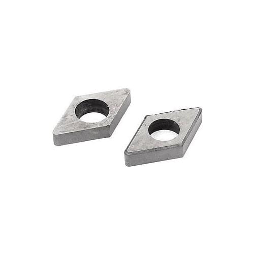 Machine Lathe Milling Tool Rhombus Shaped Cutter Carbide Insert MD1103 2 Pcs