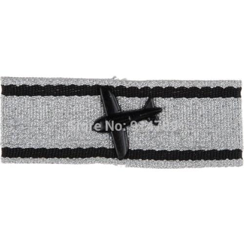 WWII GERMAN SILVER PLANE DESTRUCTION BADGE