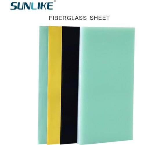 0.5MM-4.0MM 100*200MM Glass Fibre G10 Material for DIY Knife Handle Spacer Shank Accessories