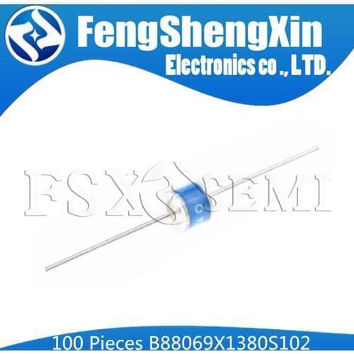 100pcs New B88069X1380S102 A81-C90X gas discharge tube 90V 20% 20KA THROUGH HOLE