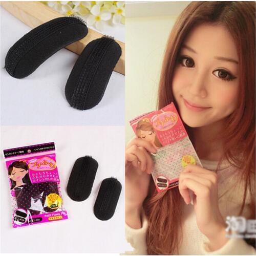 2Pcs Increased Hair Fleeciness Styling Bump Up Insert Princess Sponge Pad Tool